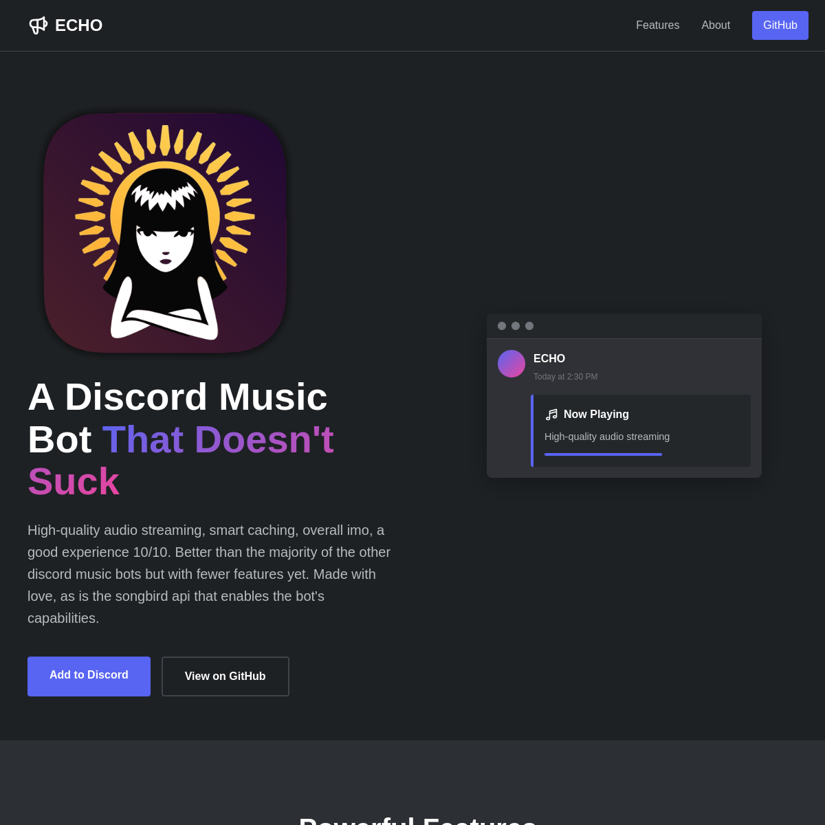 echo.soulwax.dev preview